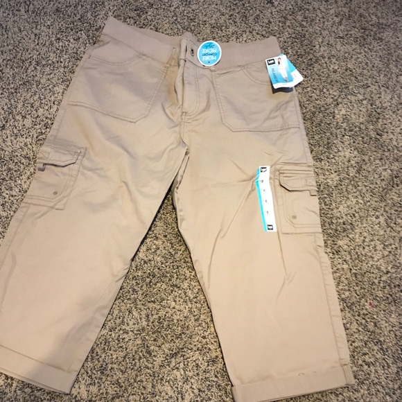 Lee Pants - Lee relaxed fit cuffed Capri pants